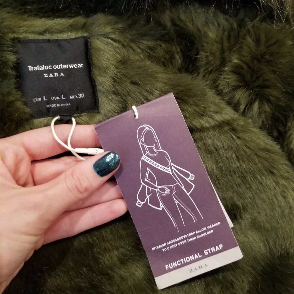 ZARA Camouflage Parka - Picture 8 of 8